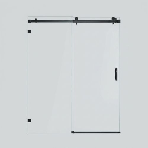 Homfan Frameless Shower Glass Door