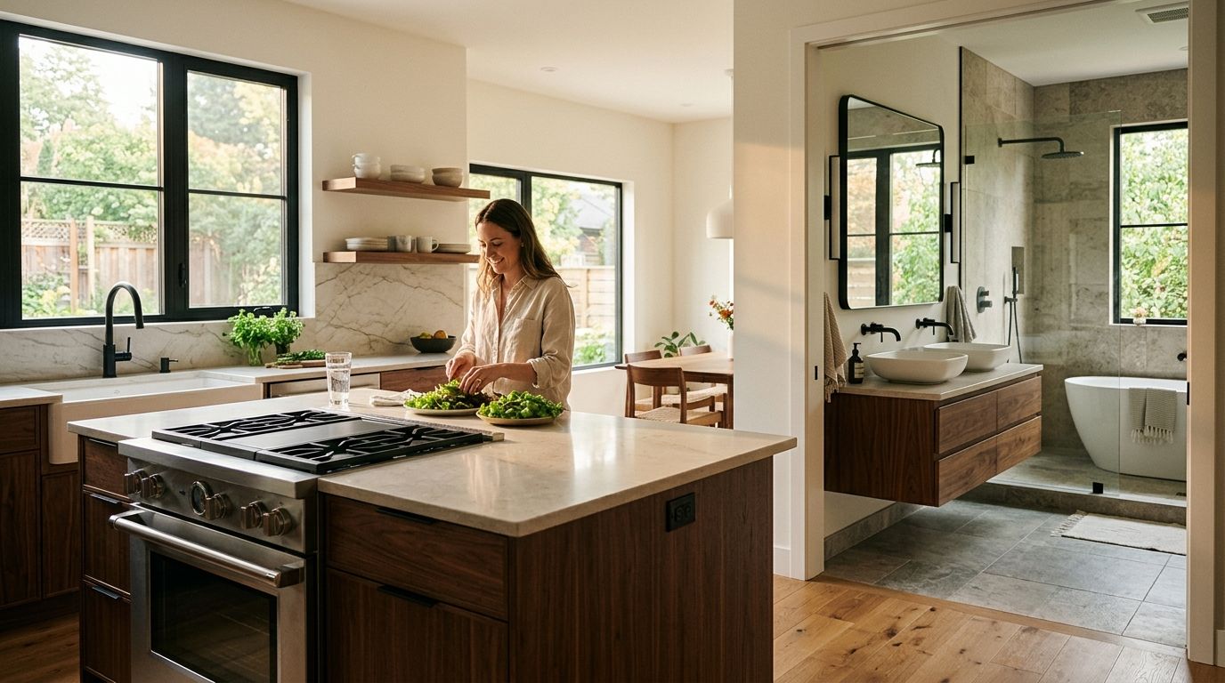 Homfan home essentials — bath, kitchen, bedroom and outdoor fixtures